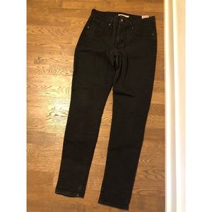 Levi’s Mile High Skinny Jeans Black